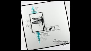 Go...  | Artjournal page with Visible Image stamps and watercolors