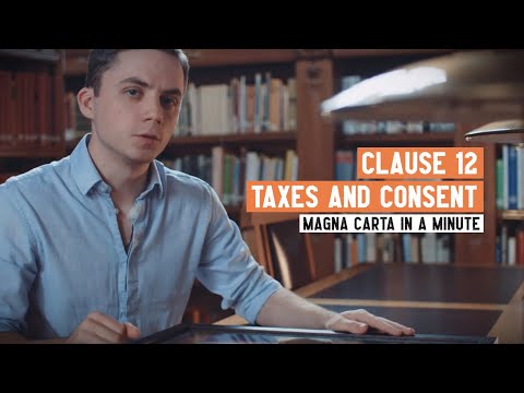 Magna Carta in a Minute | Clause 12: Taxes | 1 Minute History Instructional Video