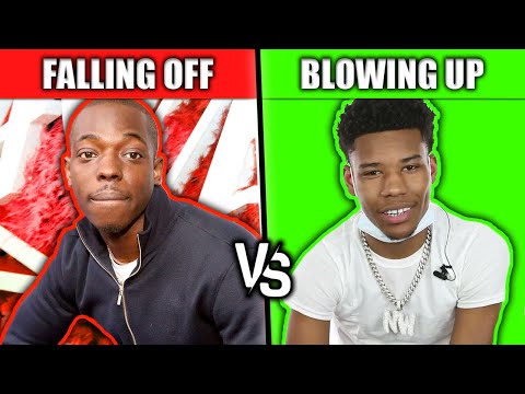 RAPPERS FALLING OFF VS RAPPERS BLOWING UP 2021