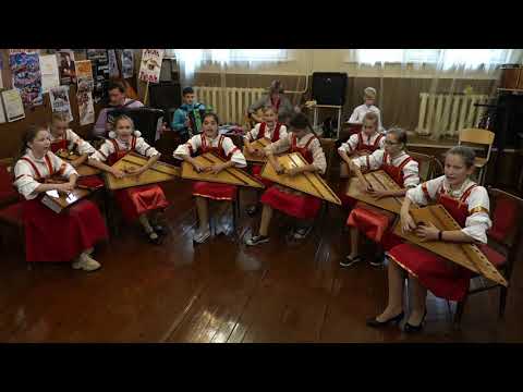Ансамбль гусляров "Лель" (младший состав). "Бременские музыканты".