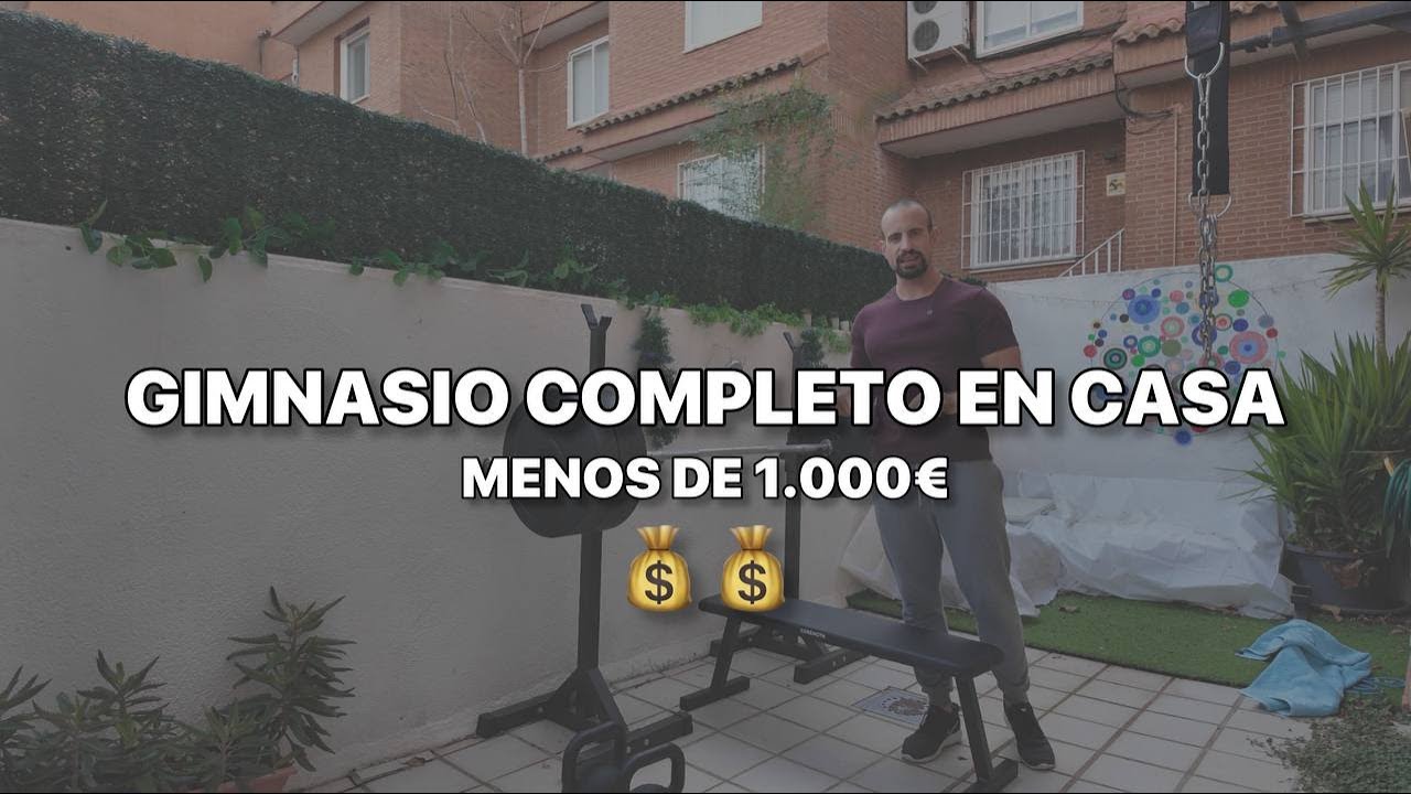 GIMNASIO en CASA con POCO DINERO | Monta tu gimnasio en casa con menos ...