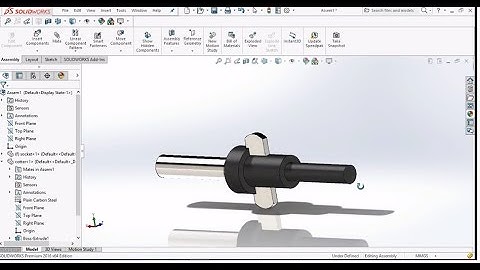 Cotter Joint Assembly And Making Drawing Sheet