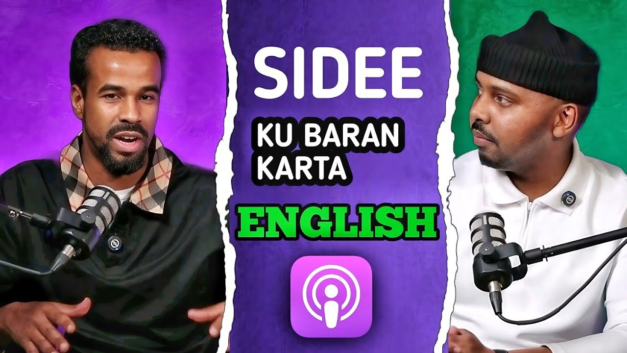 SIDEE KU BARAN KARTAA LUQADA ENGLISH?