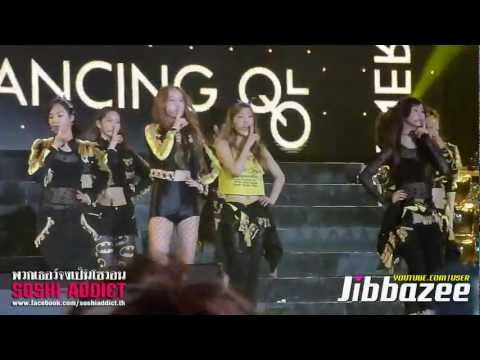 [Fancam] 130330 SNSD - Dancing Queen  @ Super Joint Concert in Thailand By Jibbazee