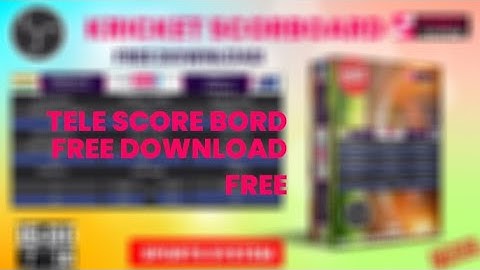 How To Add Cricket Scoreboard In Live Streaming | Free Overlays For Live Streaming | OBS Studio