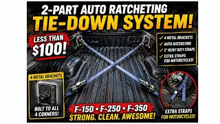 The Ultimate F150 and F250 / F350 Bed Ratchet Strap Kit - Love This Alot and Its Strong 