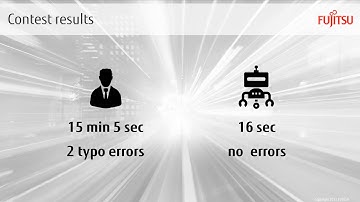 Fujitsu Digital Workforce - Human Vs Robot - RCSL contest