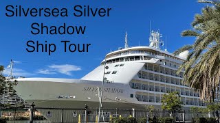 Silversea Silver Shadow walk around ship tour