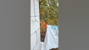 Useful Lifehack for Home! How to make a simple and reliable tensioner for a clothesline #shorts #diy