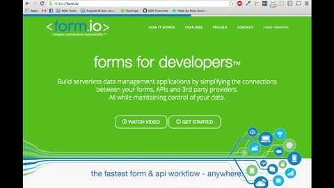 Form.io Developer Tutorial Part 1: Introduction
