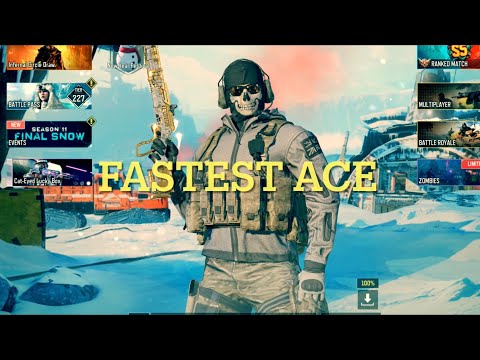 CALL OF DUTY MOBILE | Fastest Ace with MK2Marksman🔥