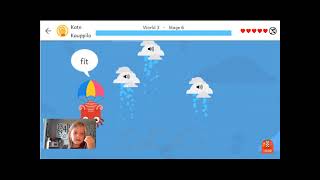 Student Playing Squiggle Park