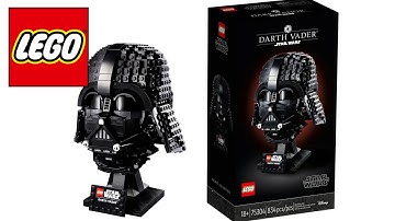 LEGO Darth Vader Helmet - Live Build (Part 2 of 2)