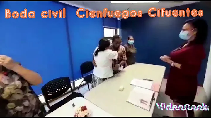 Boda civil de Carolina y Federico desde la Procura...