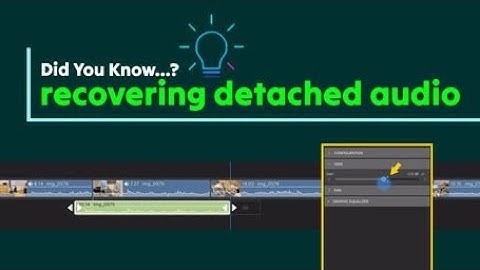 Lost your detached audio in LumaFusion? Here’s how to get it back fast!