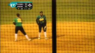 #7 Bianka Bell with a nice play during the 2012 FHSAA 7A Softball Final