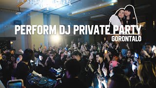 DINAR CANDY PERFORM DJ PRIVATE BIRTHDAY PARTY DI GORONTALO