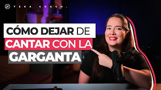 CANTA CON EL DIAFRAGMA NO CON LA GARGANTA | APRENDE A CANTAR SIN DOLOR | YEKA COACH