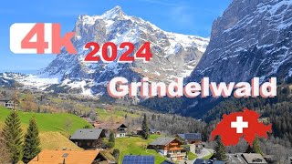 🇨🇭 - 2024 - Winter -  SWITZERLAND  GRINDELWALD - Part 5 - ITSELWALD   BRIENZ   ZERMATT THUN Suiza 4K