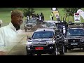President Museveni's arrival in Mbarara city amazed his supporters.