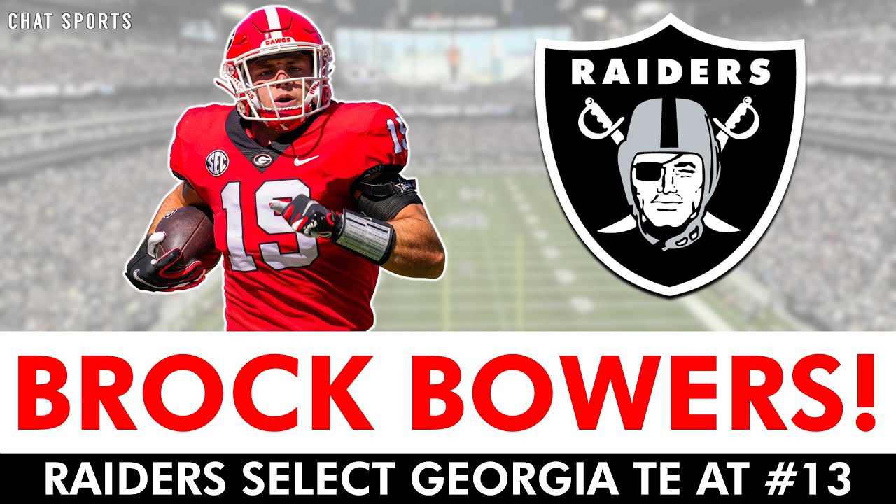 Brock Bowers Selected 13th Overall by the Las Vegas Raiders