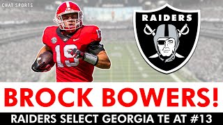 Brock Bowers Selected By Raiders With Pick #13 In 1st Round of 2024 NFL Draft - Instant Reaction