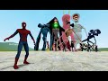 SPIDERMAN VS TREVOR HENDERSON CREATURES!! Garry's Mod Sandbox