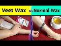 Veet Wax Strips Vs Normal Wax