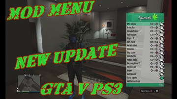 MOD MENU New Update GTA V PS3  1.27/1.28 DEX/CEX BLES/BLUS +DOWNLOAD