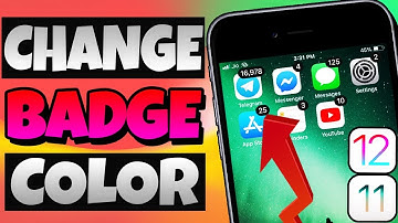 NEW How To Change Notification Badge Color iOS 12/11 NO Jailbreak iPhone iPad iPod [2019]