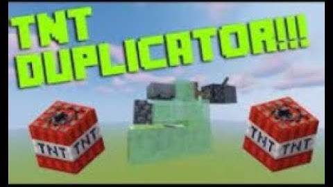 How to make TNT duplicator in Minecraft 1.16.5+     SUPER   EASY