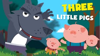 Three Little Pigs | Bedtime Stories for Kids | KIDSPlaytime Kids Songs and Nursery Rhymes