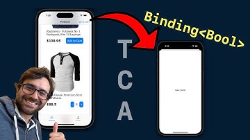 How to open a modal view in TCA? (Debug and Binding)