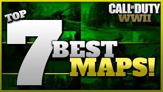 Top 7 Best Maps in CoD WW2!