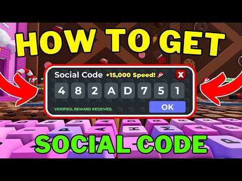 How To Get Social Code in +1 Speed Keyboard Escape! Roblox