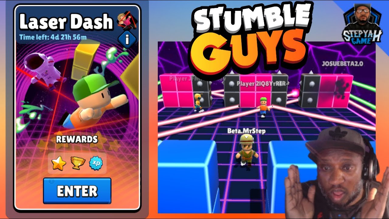 Stumble Guys on X: Are you Team #LaserTracer or Team #BlockDash