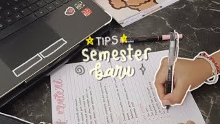 tips memulai semester baru🌷curi start? | indonesia