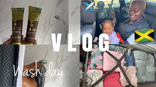 V - LOG • HOLIDAY PREPARATION • WASH DAY • LAST DAY OF NURSERY • THE GIRLS WENT JAMAICA 🇯🇲