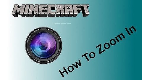 Minecraft - How To Zoom Closer In On Minecraft - (Without Mods)