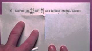 152 Section 5.2 (part two) The Definite Integral