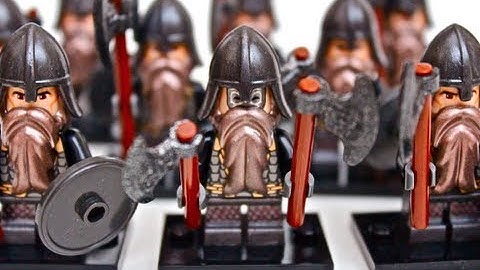 Lego Hobbit - Erebor Dwarf Army