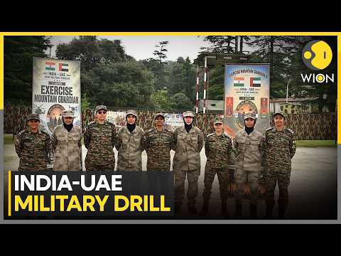 India-UAE Military Drill Underway in Uttarakhand | WION