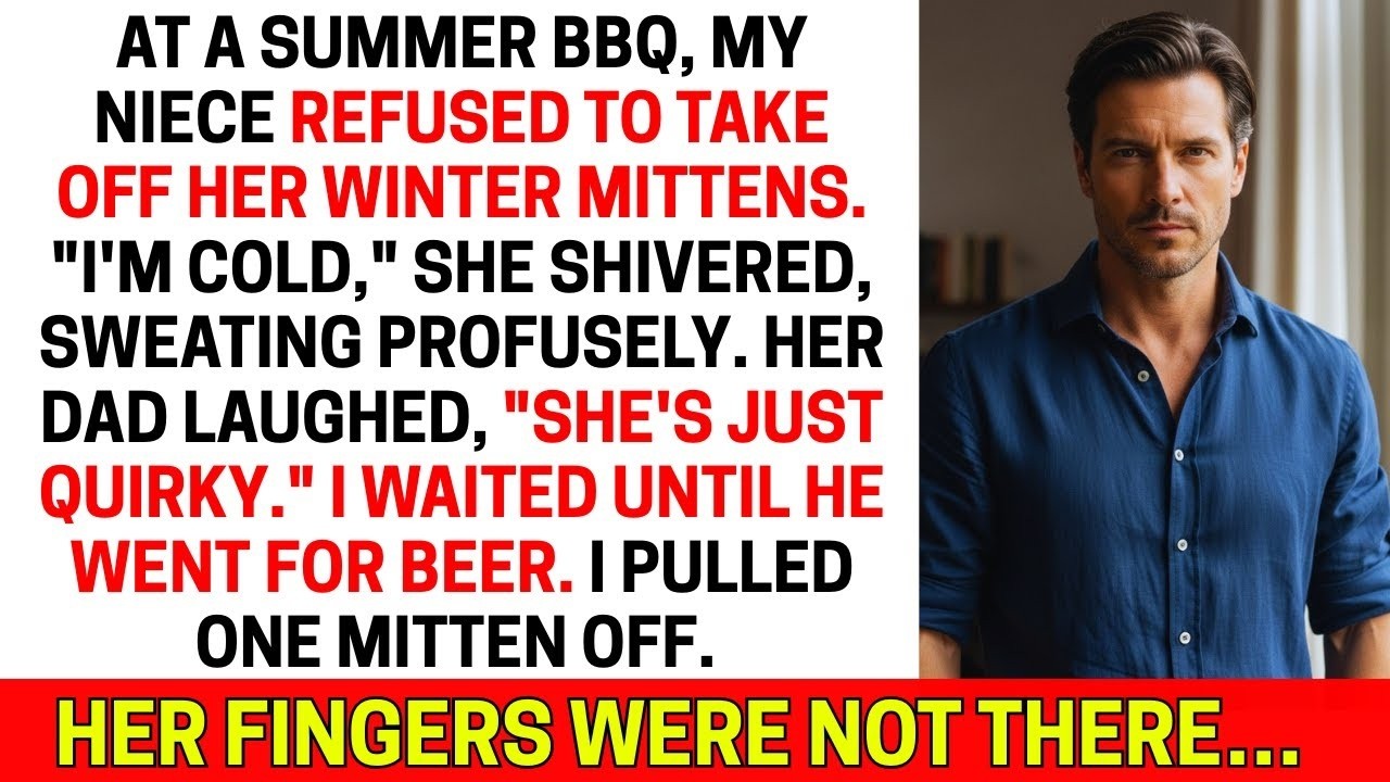 My Niece Wore Mittens In July heat  I Pulled One Off  Her Fingers Were Not There