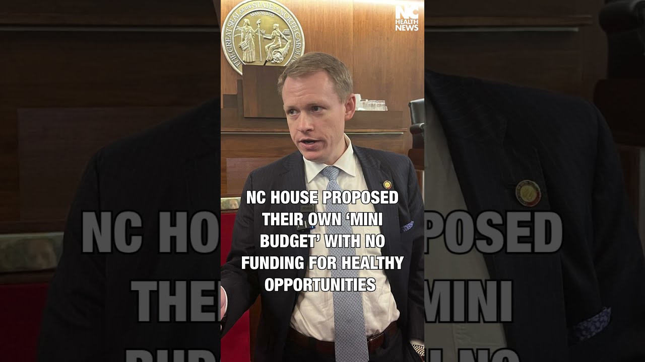 NC House Proposed Their Own Mini Budget With No Funding For Healthy Opportunities