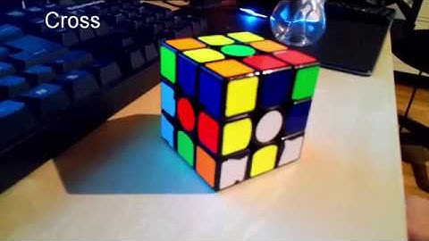 Stop Motion Solve: 3x3 Rubik