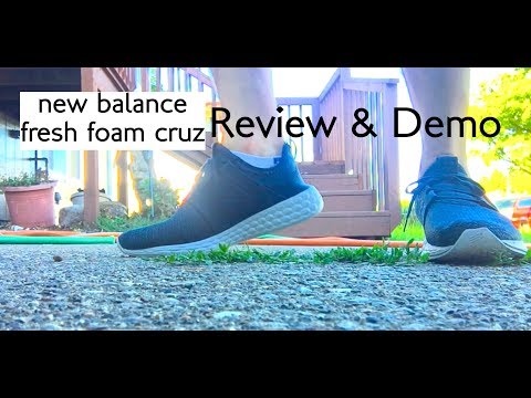 new balance foam cruz review