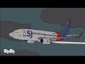 Sriwijaya air flight 182 crash animation flipaclip