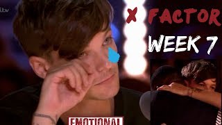 LOUIS TOMLINSON AT THE X FACTOR | All moments week 7