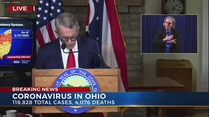 Gov. DeWine and Tecumseh Local Schools Superintend...