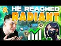 I Coached This Player from BRONZE to RADIANT... (ft. Woohoojin)